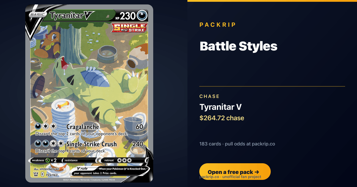 battle styles pokemon chase cards Official TCG: Sword & Shield Booster Pack : Toys & Games Single Strike Energy (Battle Styles